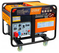 Дизельный генератор СКАТ УГД-12000EТ PROFF (10.8 кВт в режиме 220 В)