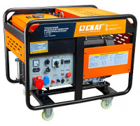 Бензиновый генератор СКАТ УГД-12000EТ PROFF (10.8 кВт в режиме 220 В)