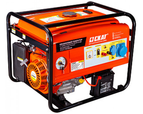 Бензиновый генератор СКАТ УГБ-6000ЕВ