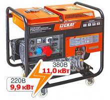 Дизельный генератор СКАТ УГД-11000ЕT PROFF